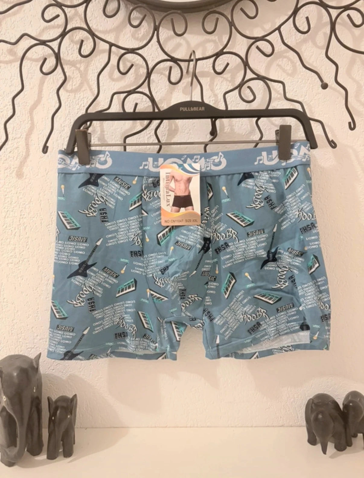 Nieuwe IntimaLux Heren Boxer - Muziek Motief - Maat XXL – photo 2